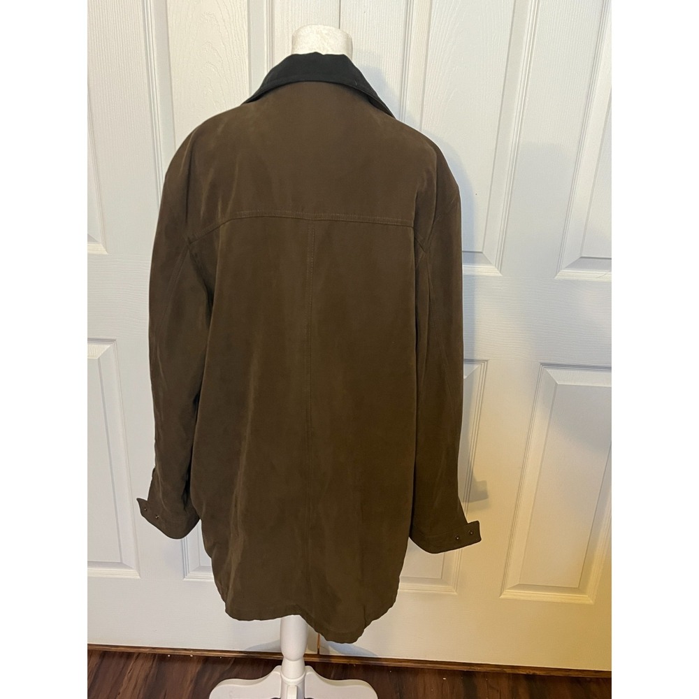 Le Corbusier Men's Brown Vintage Canvas Barn Jacket Size L - Picture 2 of 8